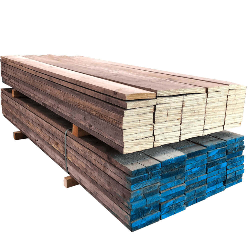 50 x Gebruikt steigerhout plank ca. 32 x 200 x 2500 mm