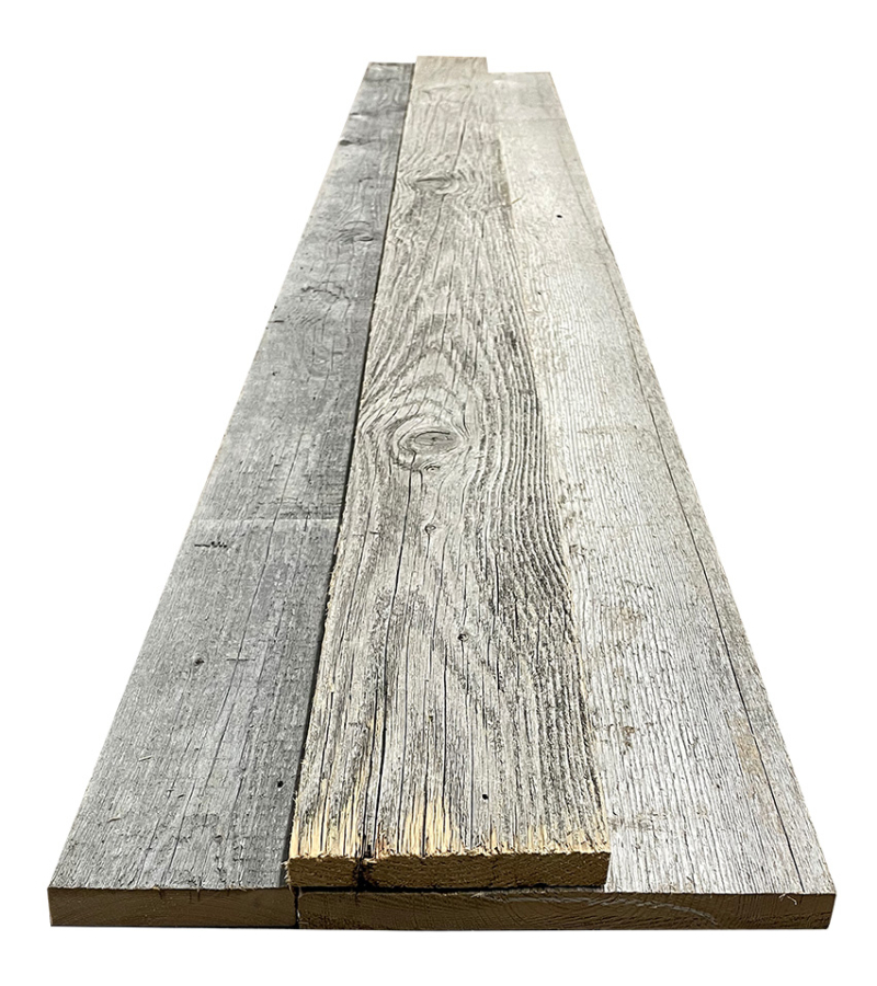 Barnwood Planken Bruin Gezaagd per m2