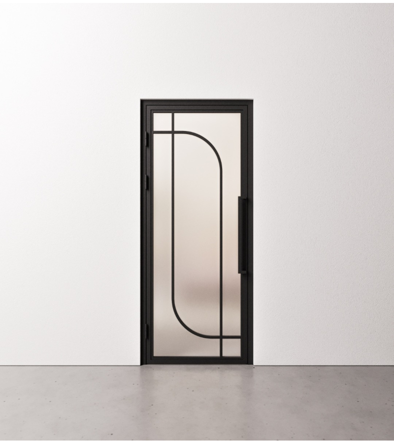 Binnendeur Staal en Glas 5 Elegant