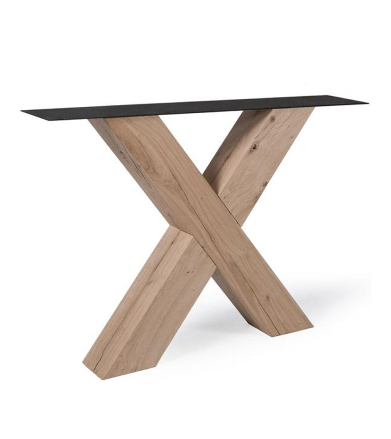 Tafelpoot Eiken X-model