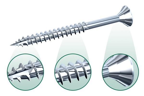 Doos 200 stuks zelfborende schroeven 4 x 50 mm