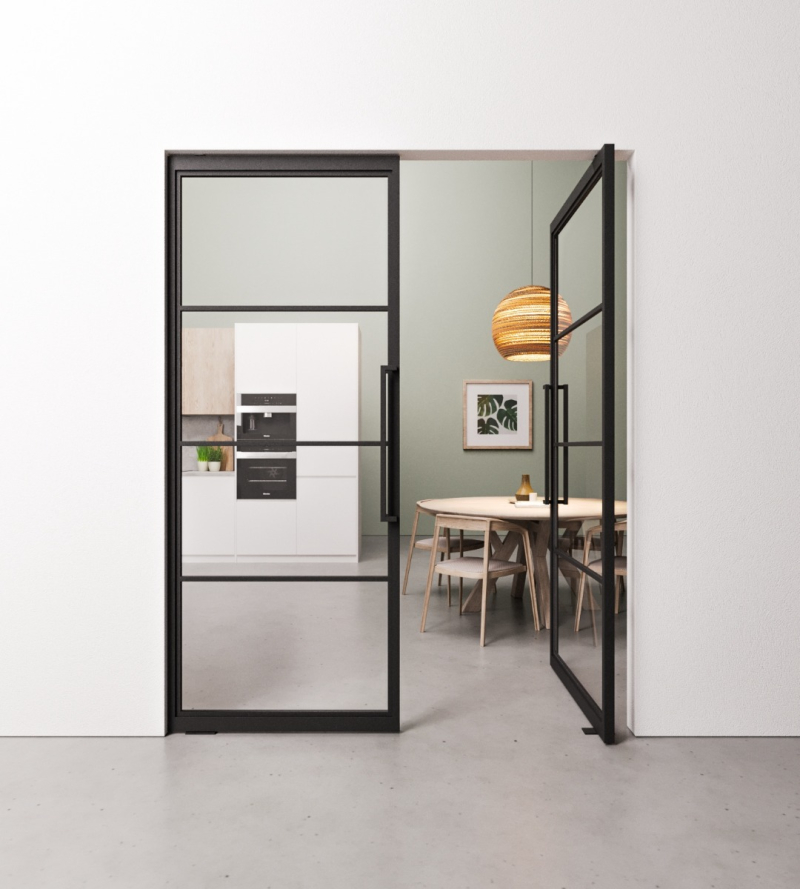 Dubbele Taatsdeur 4 vaks in standaard maten