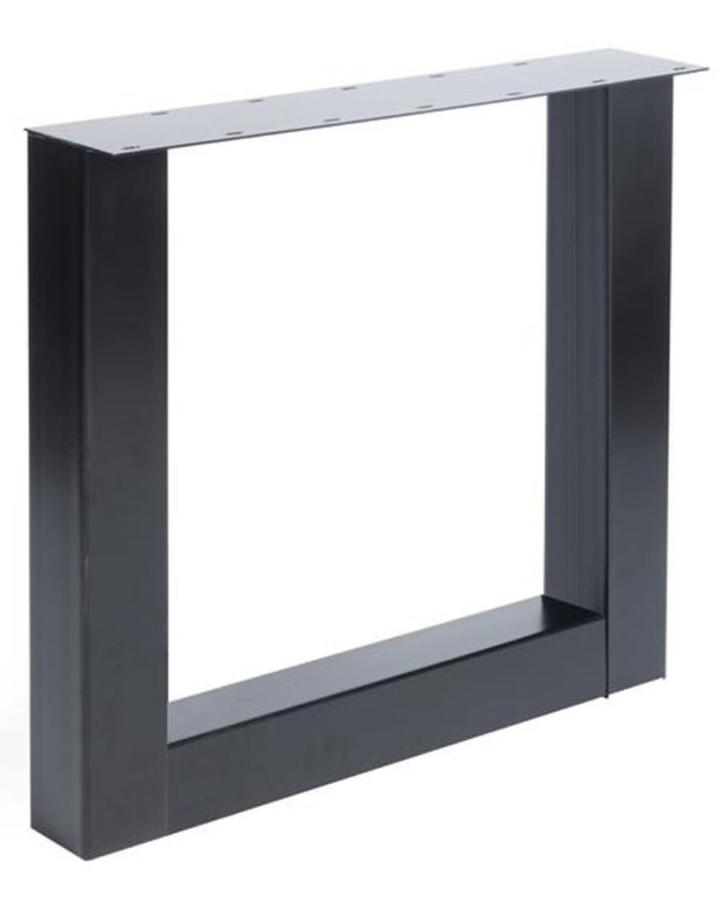 Tafelpoot Staal U-model